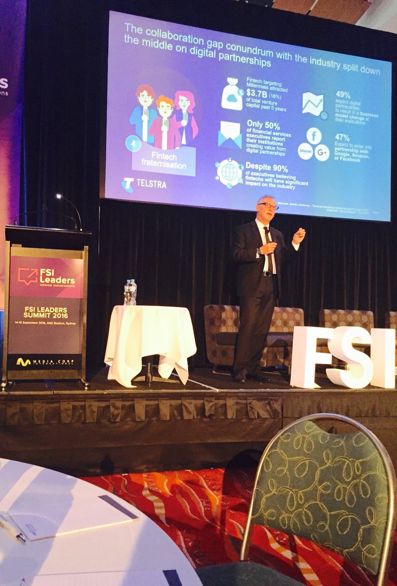 NEXTDC's tweet photo. 49% financial services expect digital bus. model change #FSILeadersSummit #NEXTDC @Telstra_EntGovt @RockyScopelliti https://t.co/agpzV4nAKv