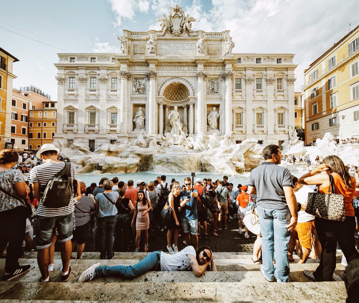 #aokinap #84. The Trevi Fountain Nap. Roma Italia. September 12, 2016. https://t.co/Hlm66cP8Vg