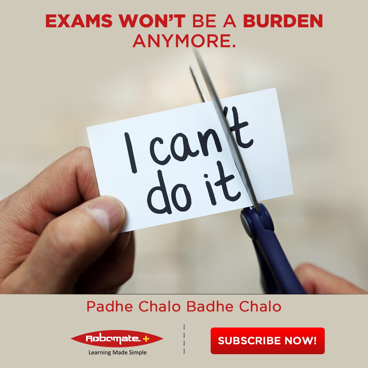 Robomateplus's tweet photo. Don't get stressed out when exams are coming. We train you in a way where exams will be fun. #RobomatePlus https://t.co/G4ebgIskkd