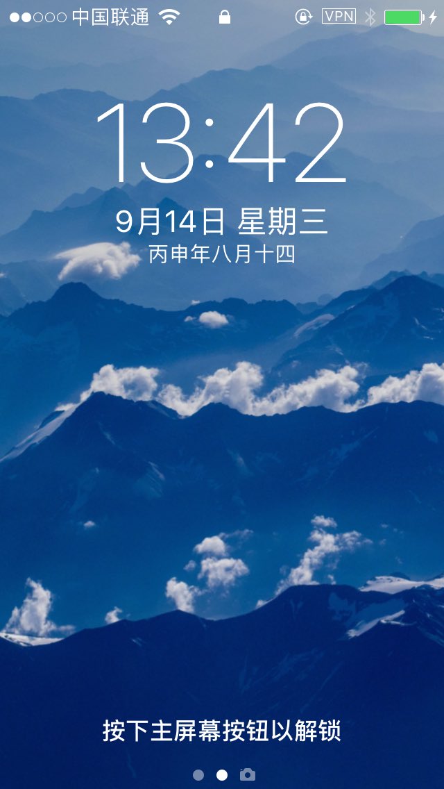 iOS 10 的时间字体一股山寨味