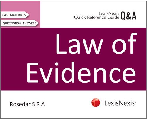 LexisNexisIndia's tweet image. #LexisNexisindia #QuickReferenceGuide of #LawOfEvidence
Explore @ bit.ly/2bKUxuY
#LexisNexis #LNBooks