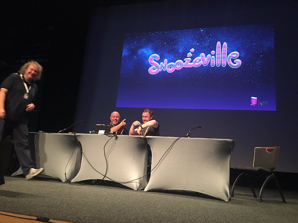 jampips's tweet photo. It's tech check time @CARTOON_media  #Snoozeville #CartoonForum2016 💤 https://t.co/A5adIqGgNh