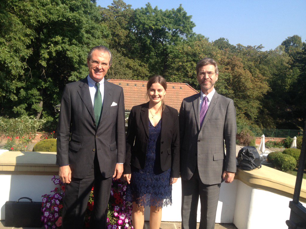 Andreas_Stadler's tweet photo. Gearing up for the @OSCE Economic&amp;Environmental Forum Prague at historical Palais Zampach, Austrian embassy. https://t.co/LPdZFw3Eps