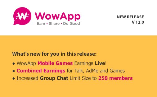 RobinWowApp's tweet image. Finally the long awaited new #Earnings release on #WowApp is coming out! This is just the start with more to come...