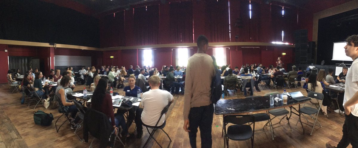 ActivitiesMcr's tweet photo. Welcome heroes are here ready to ace welcome week 💪😄 #MadeittoMCR https://t.co/1c4R97JyGg