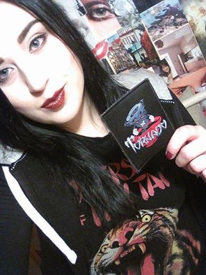 TornadoFIN's tweet photo. Ola representin' Tornado all the way from Poland! #fan #finland #tornadofinland #thrash #music #patch #metalgirl https://t.co/1lYQEdw9Kv
