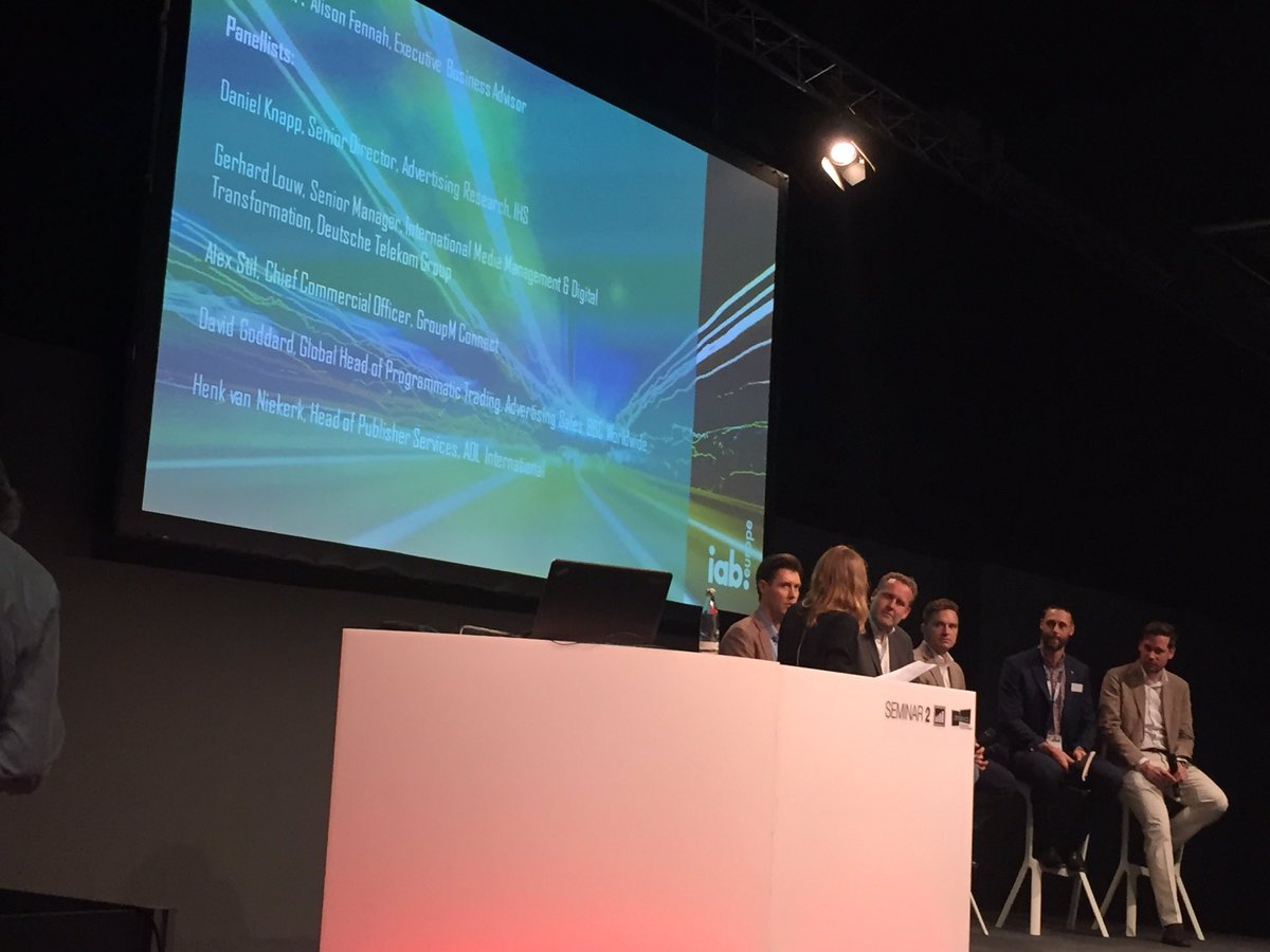 natalie_voth's tweet photo. Panellist @geelouw talking about programmatic advertising #temeco2016 #dmexco2016 https://t.co/TQcmoh1P4S