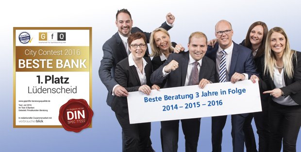 vobaimmk's tweet photo. Zum 3. Mal in Folge wurde unsere #GenossenschaftlicheBeratung im #CityContest zur besten Finanzberatung gekürt. https://t.co/pXxpcezX5H