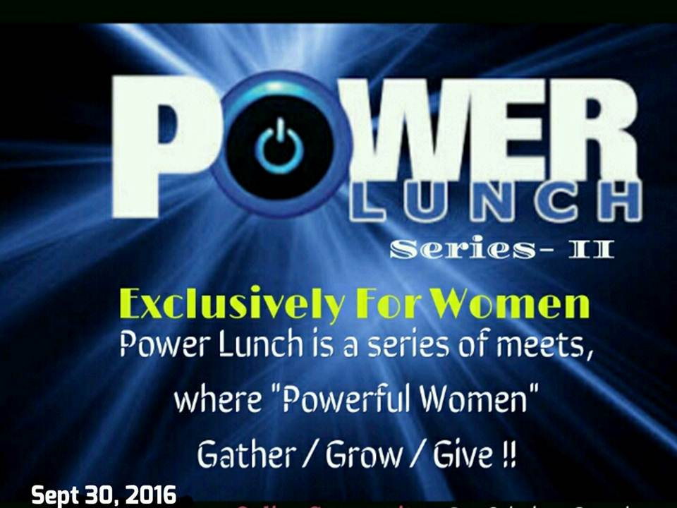 SolutionsBySRV's tweet photo. #POWERLunch #womenleaders #entrepreneur #business #EmpoweringWomen #30Sept2016 #Mumbai DM to join us https://t.co/W8e4odXrze