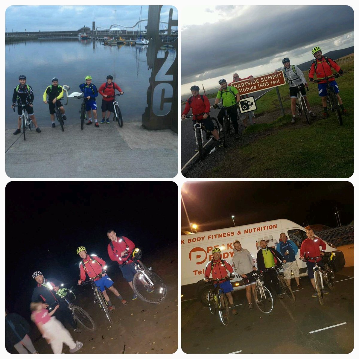 mez6685's tweet photo. @M_R_F @SeanC_24 @calv1975 @Rok_Box_NE photo from the C2C in a day. 17 hour ride then 2:43 GNR the next day. https://t.co/pisYQjnAb5