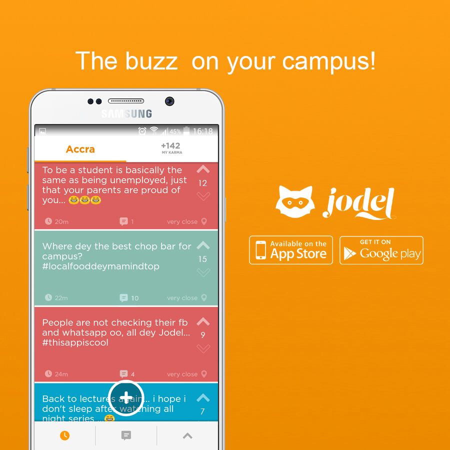 Jodel is here 
Download it on your smart phones now