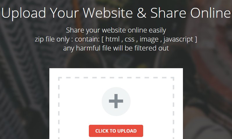 _4Programmer's tweet image. Upload your own #HTML website by using
upload-website.com
1-Zip your files
2-Upload
3-Share it with the others