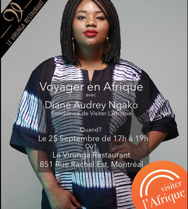 Voodart's tweet photo. Ami(e)s de #Montréal rendez vous dans quelques jours au restaurant @levirunga. https://t.co/zdw6eGivI0 https://t.co/pFDR2ZOX9p
