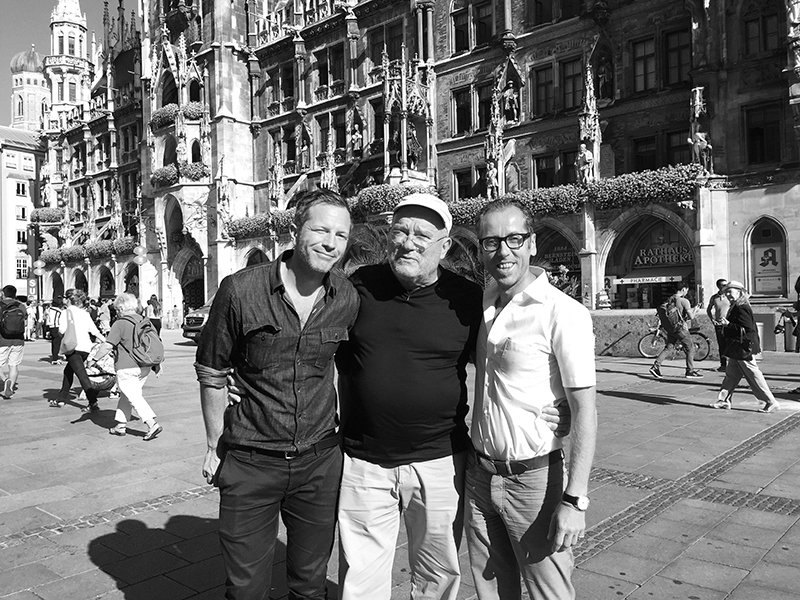 Peter Lindbergh war gestern zu Besuch in der #kunsthallemuc. Ab 13.4.17 sind seine Fotografien bei uns zu sehen!