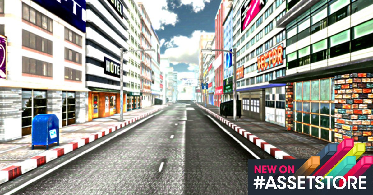 AssetStore's tweet photo. New on #AssetStore: Low-poly &amp; mobile optimized package w/ buildings, road tiles &amp; props: https://t.co/haCUHipd6D https://t.co/sqp6DWuWEL
