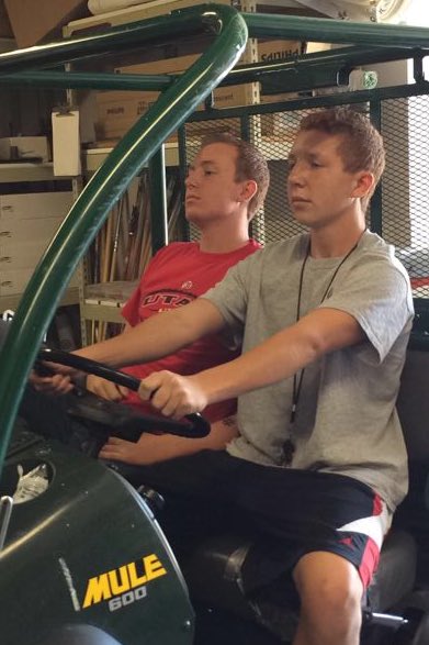 DBaugh22's tweet photo. From Becky, to volleyball games, to mission! We've been through a lot Matt. You're gonna kick it out there! I luv u! https://t.co/kbdh8H6hTh