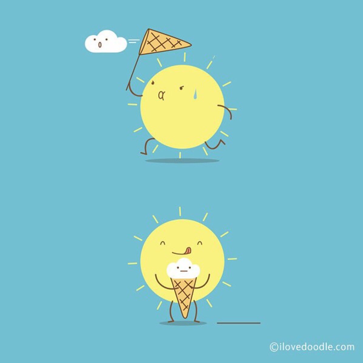 ohh_deer's tweet photo. How ice cream is made... By @ilovedoodle #WednesdayWisdom https://t.co/T1Pfgn95yC
