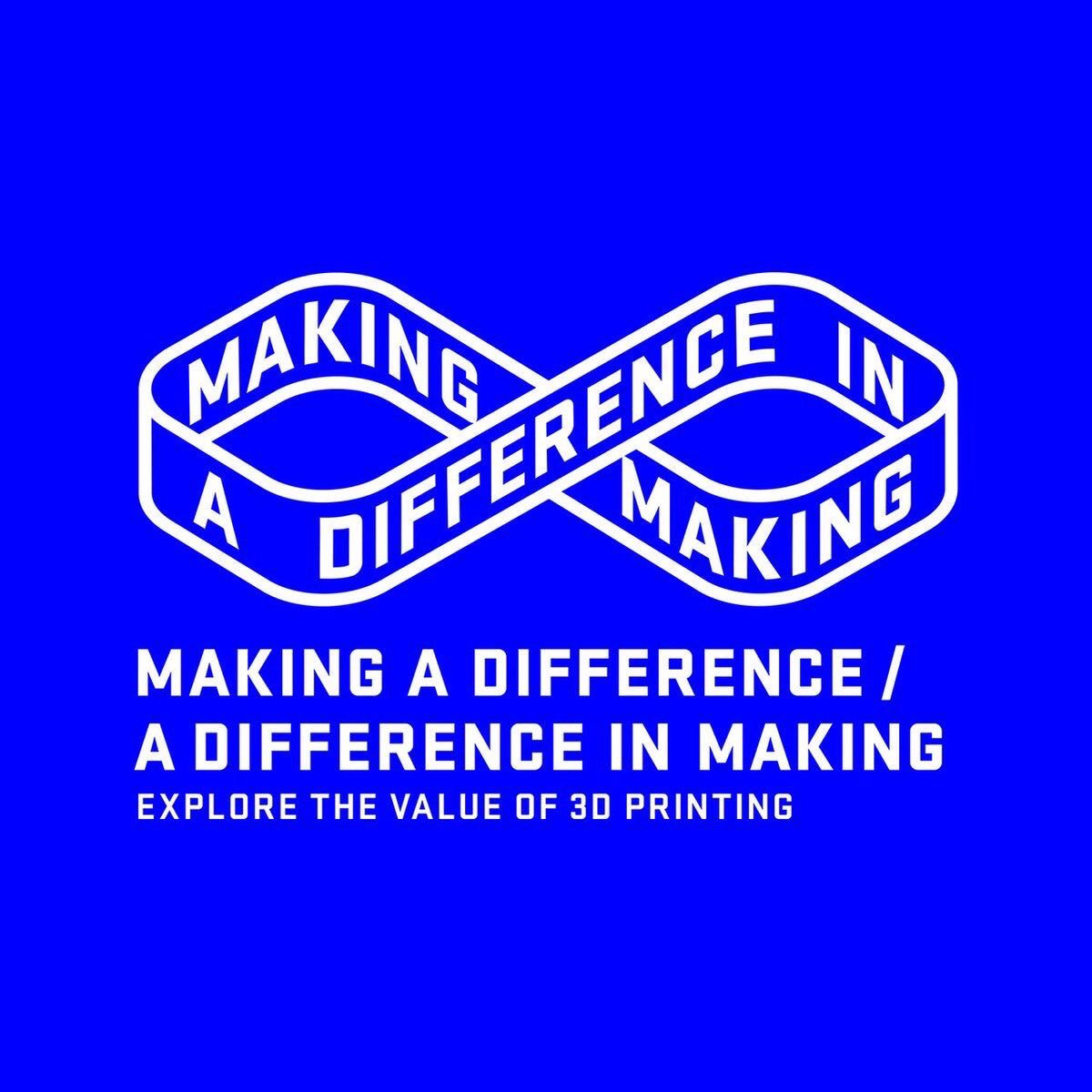 Coming soon!! #3dprinting Exhibit 'Making A Difference / A Difference In Making' 27.09-31.10 <a href="/reddot/">Red Dot</a> <a href="/MaterialiseNV/">Materialise</a>