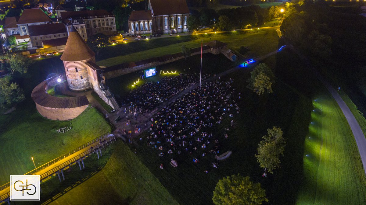GTMediaLT's tweet photo. #nightcinema #Kaunas #citylife #nightlife #Lithuania #Lietuva #djiphantom4 #drone #dronephotography #aerial #gtmedia https://t.co/jc795CHZlB