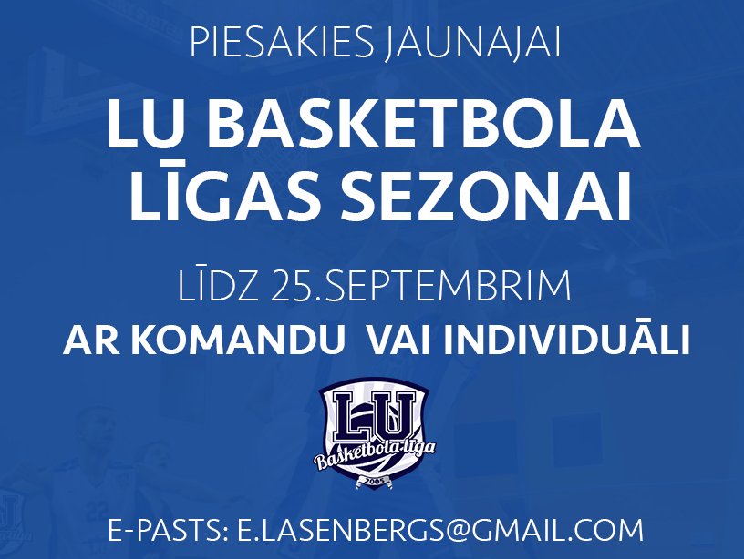 LU basketbola līga tweet media