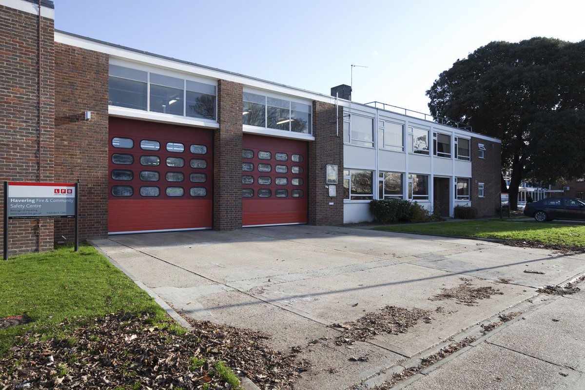 Sit in a fire engine and see inside Hornchurch Fire Station TODAY from