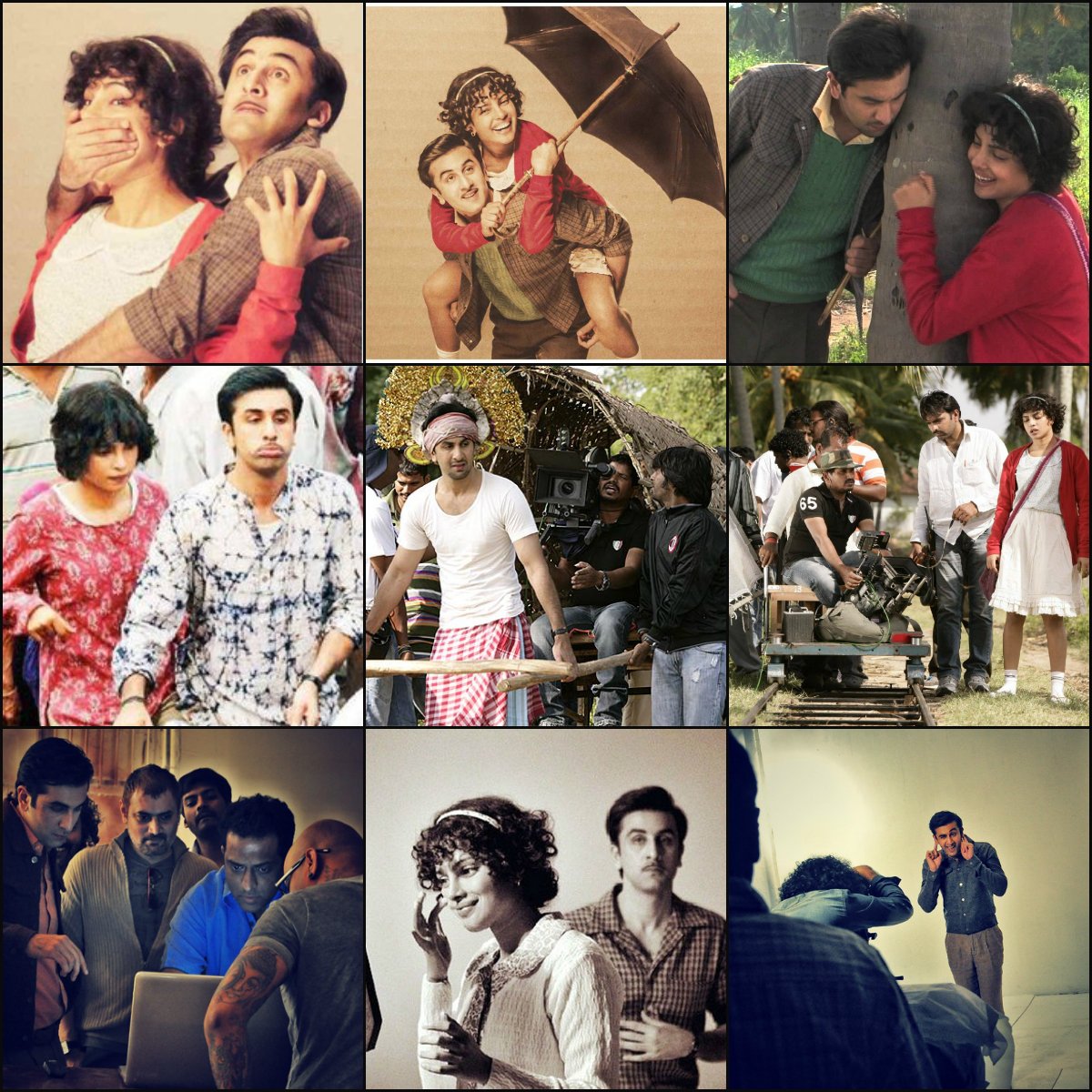 We loved watching Barfi, Jhilmil and Shruti in a popular film #Barfi. Here are some offscreen moments.
