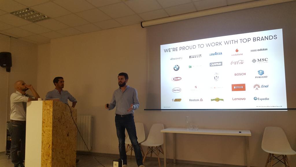 GoSharewood's tweet photo. Grazie a @EdisonNews e #italianbrandfactory siamo con @wearesocialit Da #startup a digital agency leader nel mondo https://t.co/DMRbBglMjK