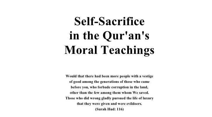IslamToday101's tweet photo. Self-sacrifice in Islam #self-sacrifice #islamtoday https://t.co/xCtk02KWiD