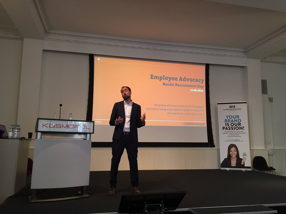 MaponderaFA's tweet photo. "50 dedicated employees better than 50K Fans/Followers. #EmployeeAdvocacy @Ambusanga #NRDay2016 #EmployerBranding https://t.co/9DTJEa90FM