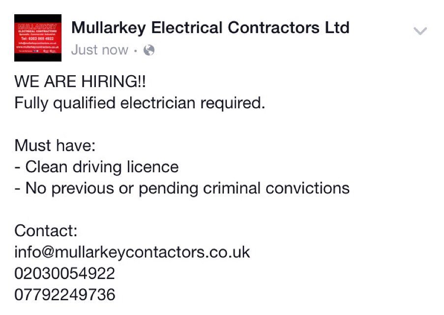 Mullarkey Electrical (@mullarkeysparky) on Twitter photo 