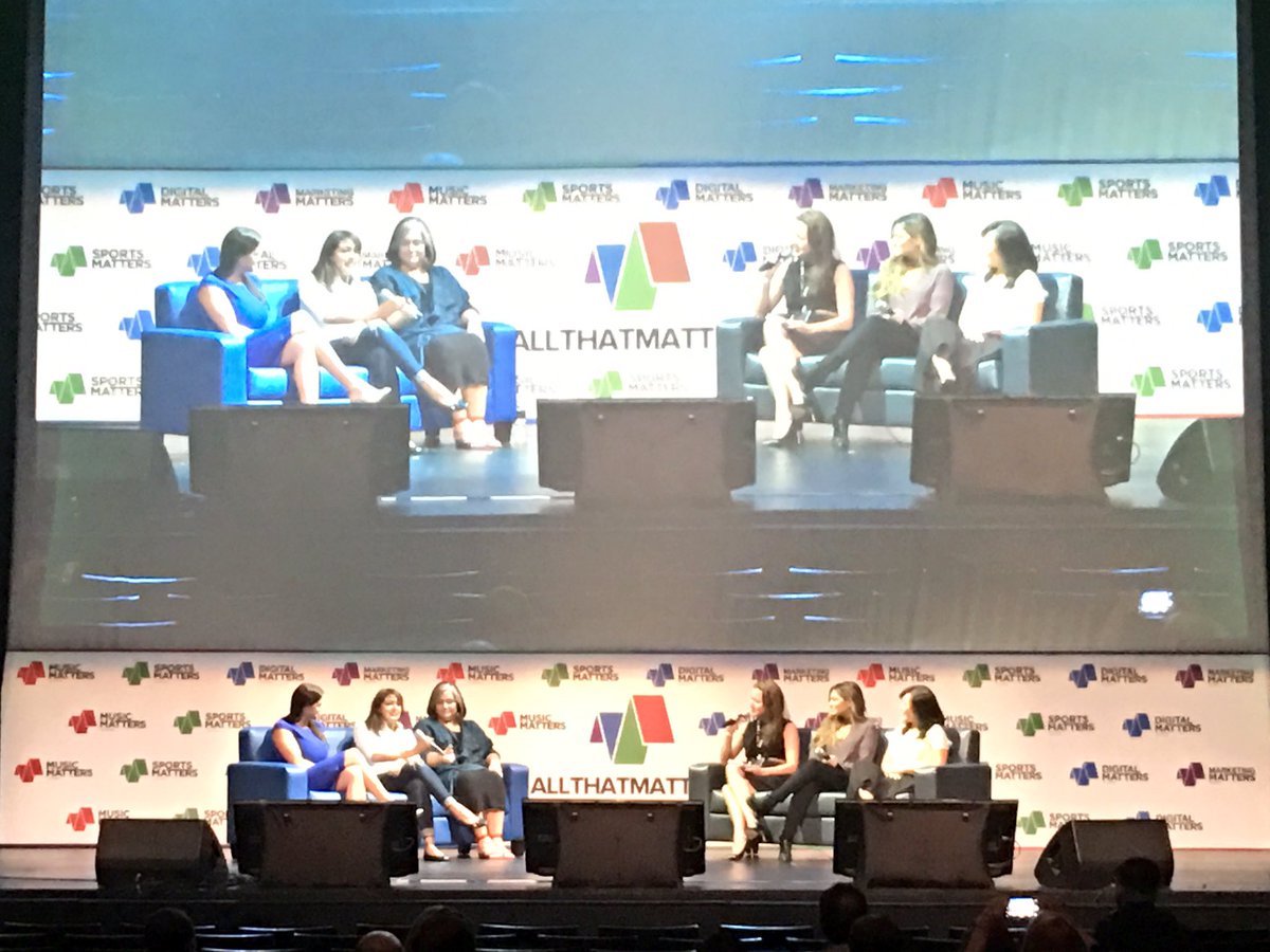 Brilliant women leaders session feat. <a href="/StephMcMahon/">Stephanie McMahon</a> <a href="/BethanyMota/">Bethany Mota</a> <a href="/SzzzQ/">Susana Tsui</a> Emma Banks, Sunita Kaur #allthatmatters #wwe