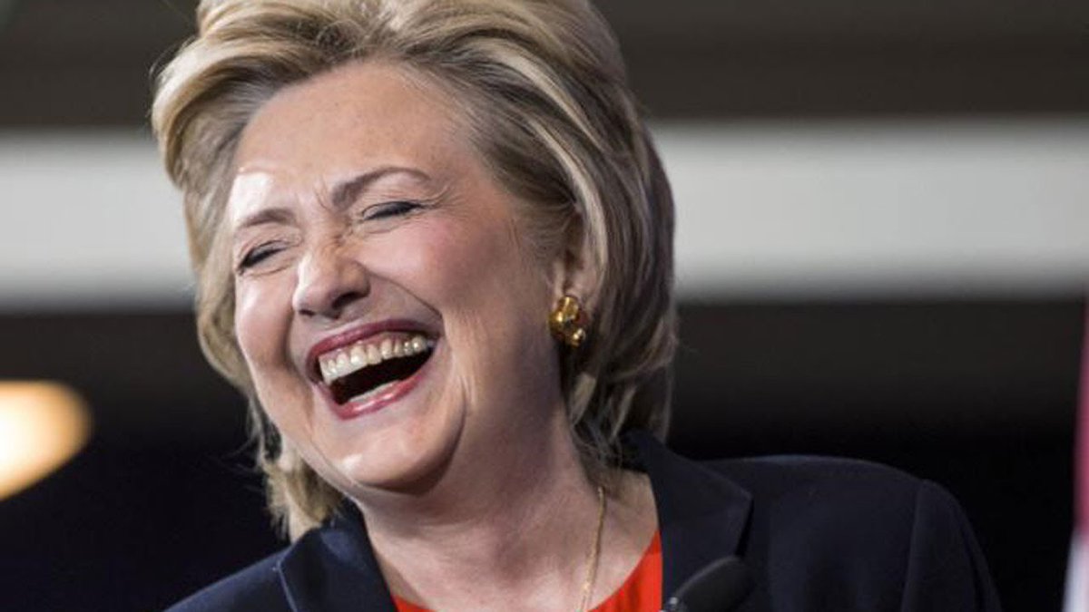 blesstgirl's tweet photo. #WeirdMeOutInFourWords This LIAR as POTUS!! #DNCleak #NeverHillary https://t.co/LvXSEptaC9