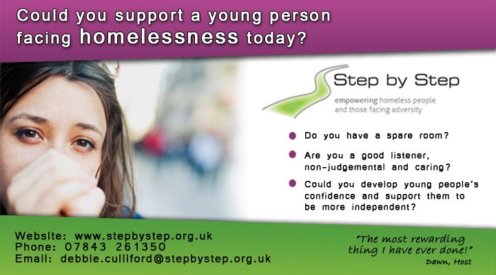 Could you offer a spare room to a young person ? Help young people facing homelessness: socsi.in/cQw0N