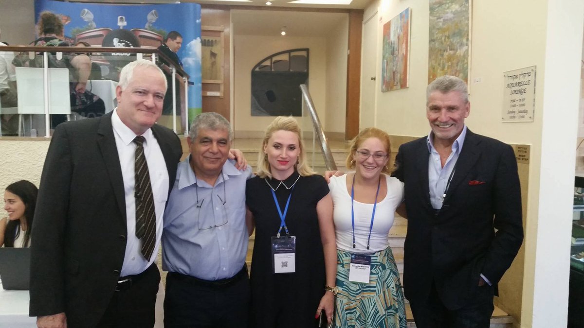 SRMandeles's tweet photo. W/ my professors & personal heroes at @IDCHerzliyaRRIS #ICT16 (Boaz Ganor, Eitan Azani, Brian Jenkins) https://t.co/K5Tq65rVHp