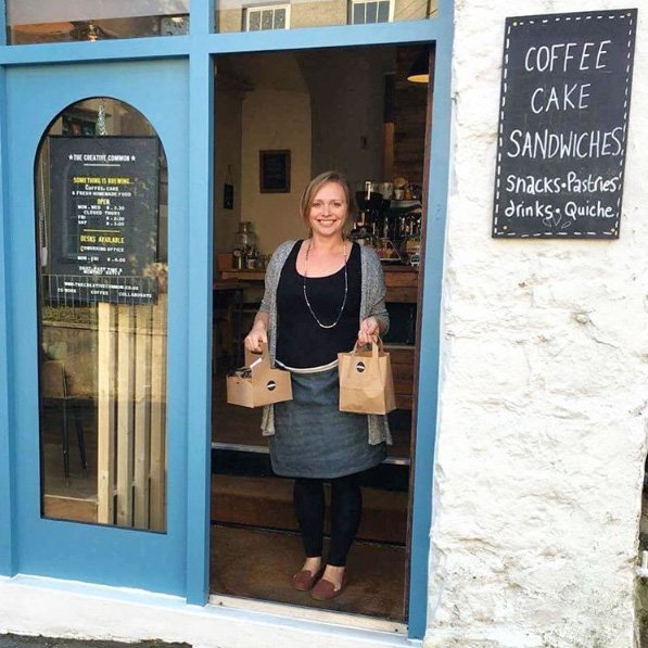 CoworkPembs's tweet photo. Free coffee &amp; pastries for our neighbours. We'll coffeebomb one business weekly, are you next? #coffeebomb https://t.co/1K9E9PvK1G