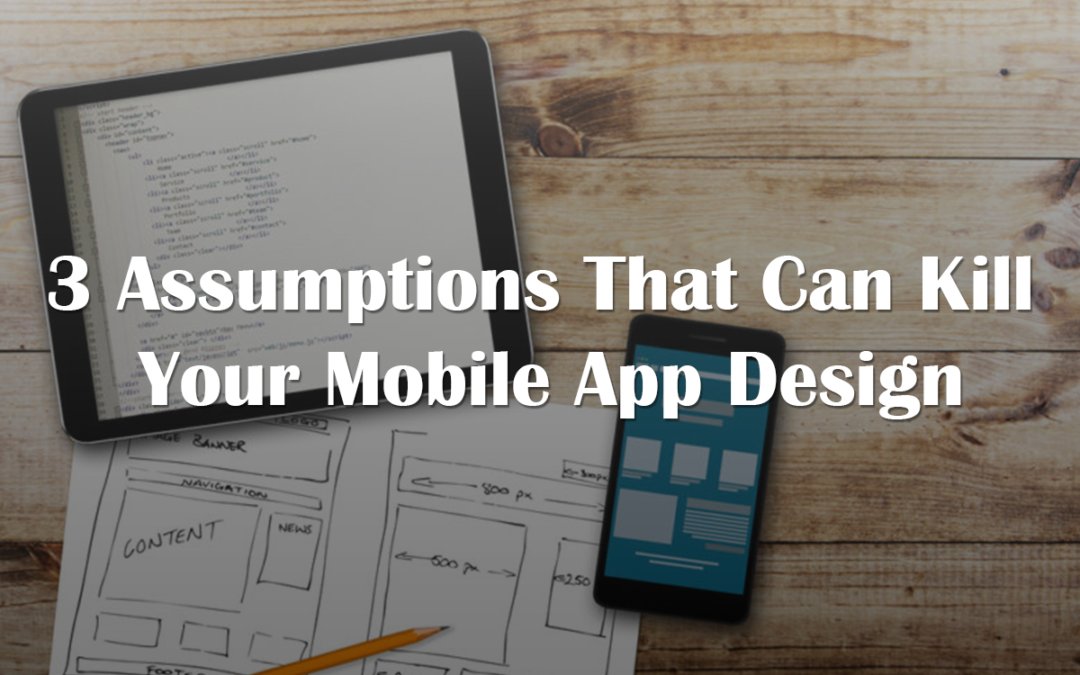 Parangattech's tweet photo. 3 Common Assumptions That Can Kill Your #Mobile_App_Design
Visit here - https://t.co/UTfycqOe8a https://t.co/2AfF4JeHhW