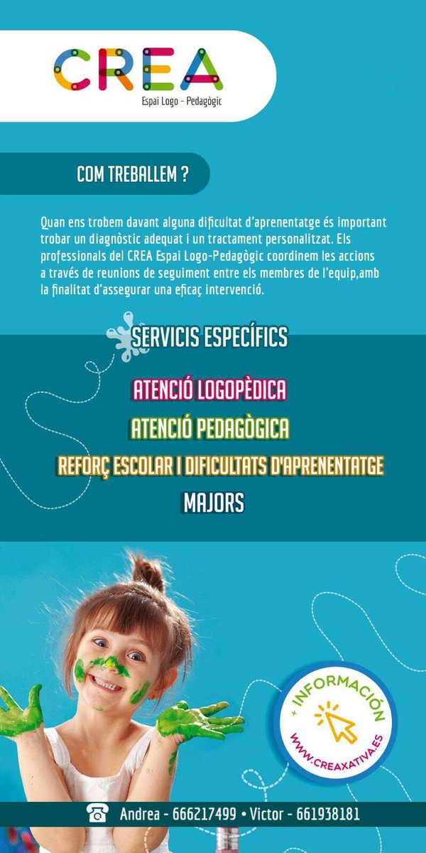 CREAXativa's tweet photo. Encara no saps quin som?? https://t.co/l78q9UVDtu