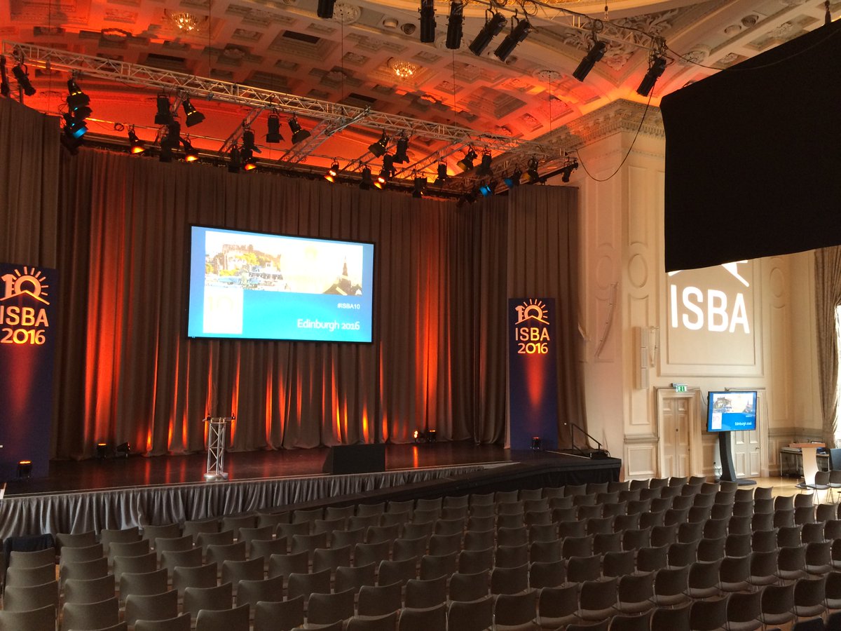 metroecosse's tweet photo. We are pleased to be running the AV Production for #ISBA10 at the @ARedinburgh this week. #eventprofs #eventtech https://t.co/dZWG0CsMx4