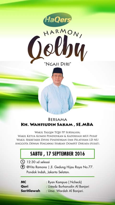 duchessnastya's tweet photo. Ahlan wa sahlan, yang berkeluangan utk hadir di acara Halaqah Kreatif. Yuk kita sama2 ngaji diri b'sama @WHFmenyapa https://t.co/YXVimwy8gZ