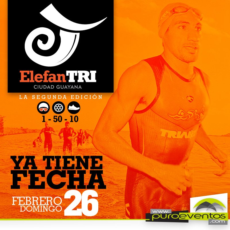 Puroeventos's tweet photo. TRIATLON #Elefantri [1K-50K-10K]
Domingo 26/Febrero/2017
Ciudad Guayana Edo Bolivar @TiendasKioto @ClubTRIANZ https://t.co/hbeJ9bPXpa