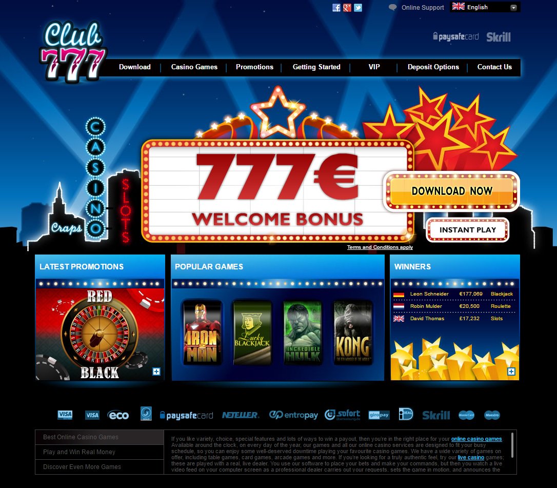 phpdug view all 777 online casino