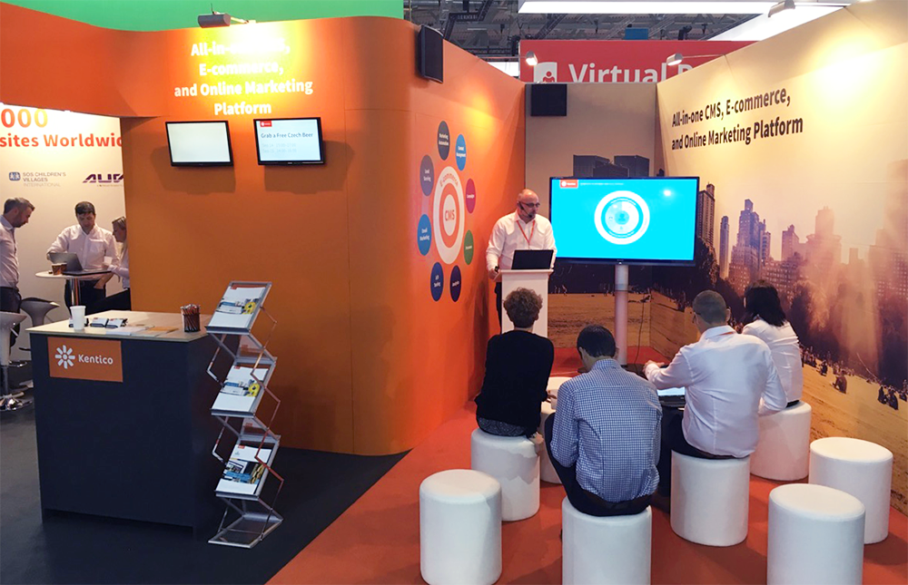Helloooooooo #dmexco! We're here and we're ready to meet you! Come over and say hi 😎🎉👋 #digitalmarketing #kentico