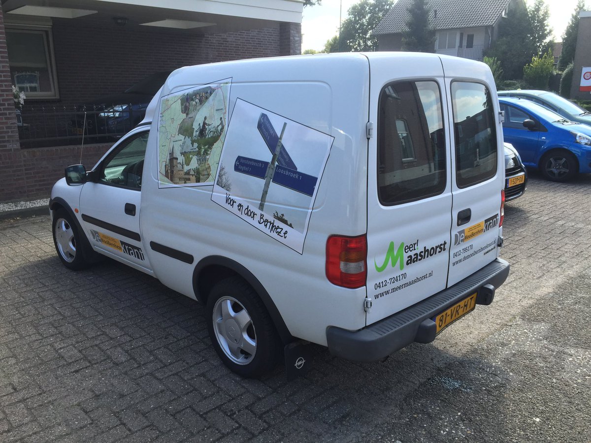 Autobelettering verzorgt voor Bernheze media onze Mediahuys partner! GAAF
