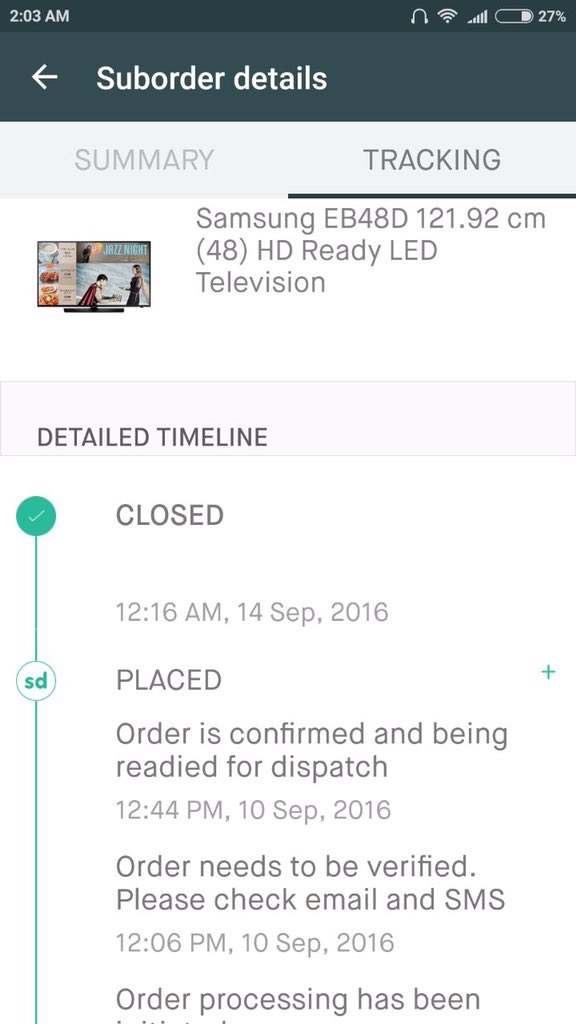 imsandykhurana's tweet photo. @snapdeal Due to the price hike of product snapdeal cancelled my order they are fake 
@aajtak @abpnewstv https://t.co/RpSP5nh3d9
