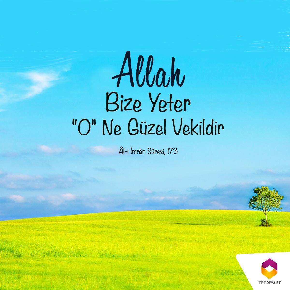 Allah bize yeter