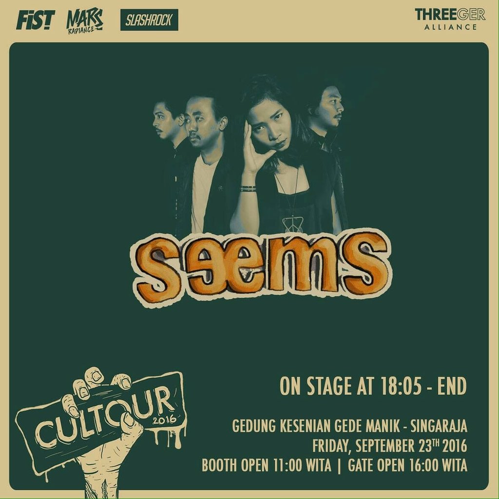 Singaraja! Finally we gonna have fun together! Mark the dates and see ya there!