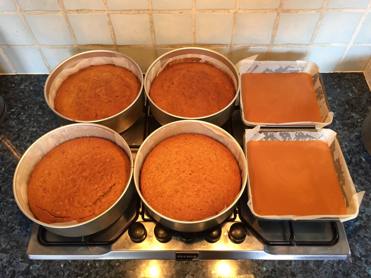 beardy_baker's tweet photo. Baking baking baking, it’s almost like I’m a baker ;) #beardybaker #baking #tins #caramelshortbread https://t.co/U7n8YZCRyy