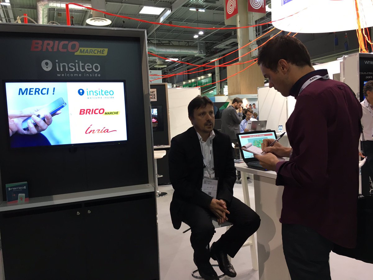Insiteo's tweet photo. Rejoignez-nous pour ce dernier jour @EquipmagShow !#geoprofiling #indoorlocation https://t.co/Fkjc4kwwFa