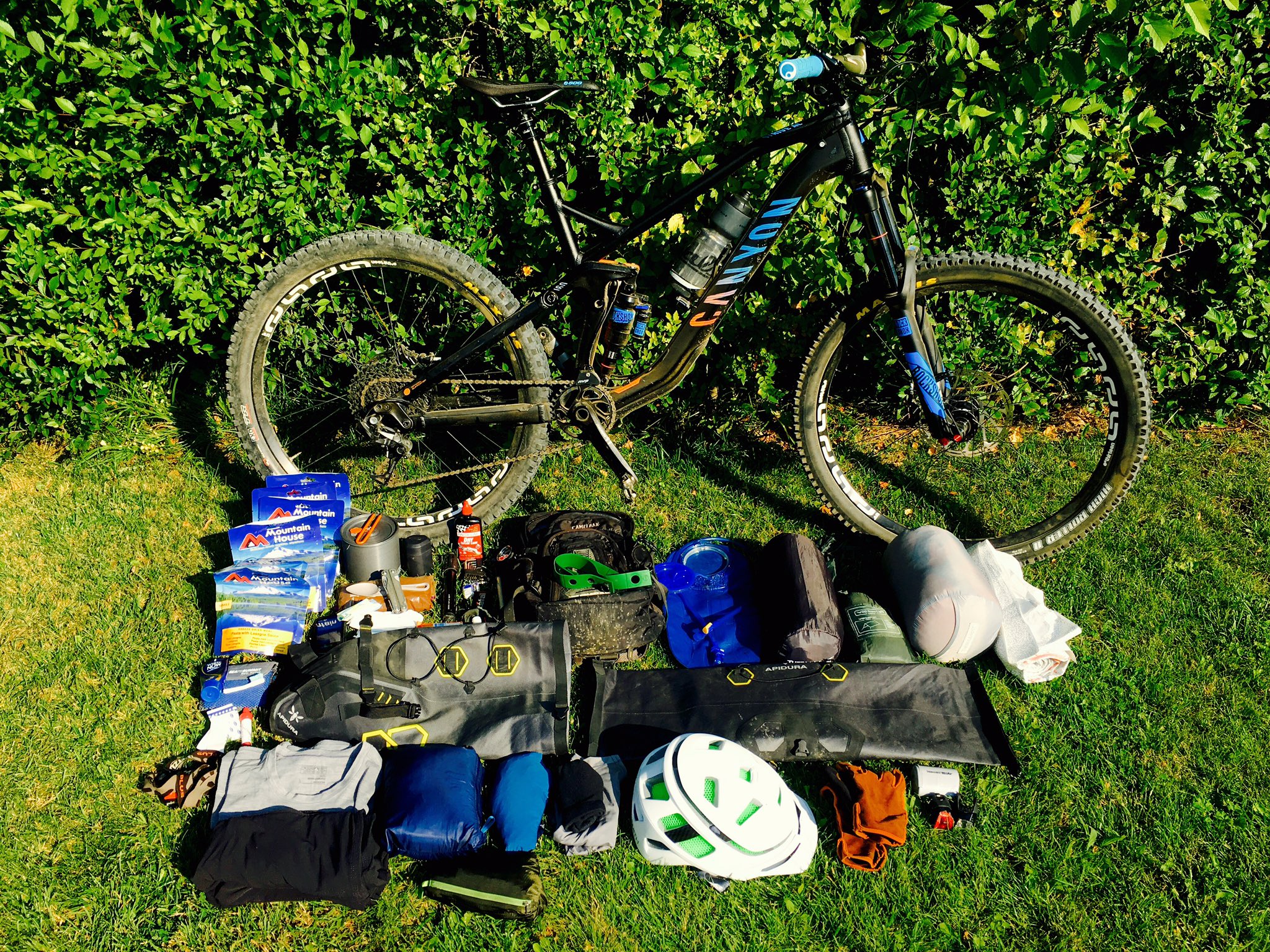 enduro bikepacking