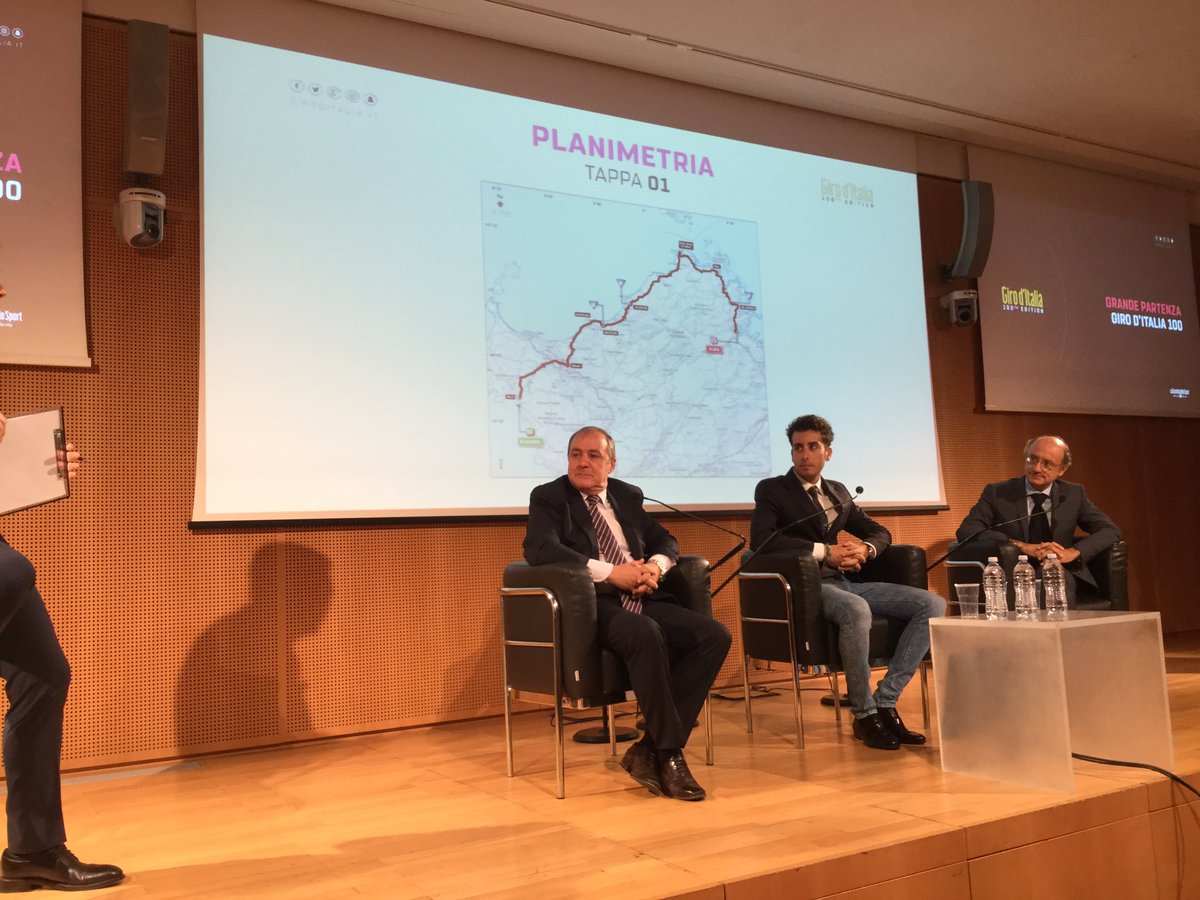 grande partenza del Giro 2017 venerdì 5maggio dalla Sardegna 203 Km da Alghero Olbia mare vento bellezza <a href="/FabioAru1/">Fabio Aru</a>